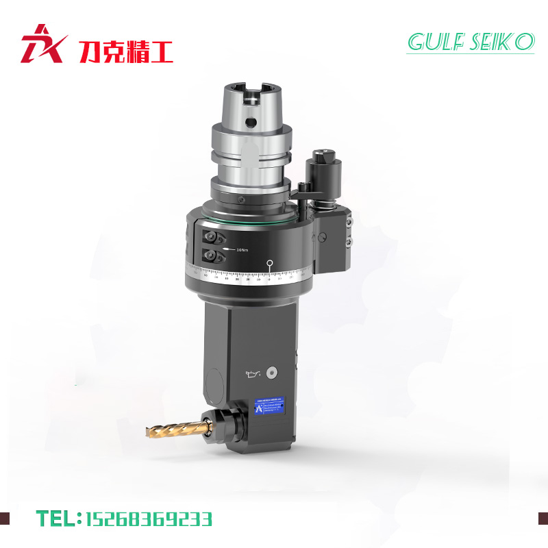 DK90-HSK63A-ER16M-100內縮型直角銑頭